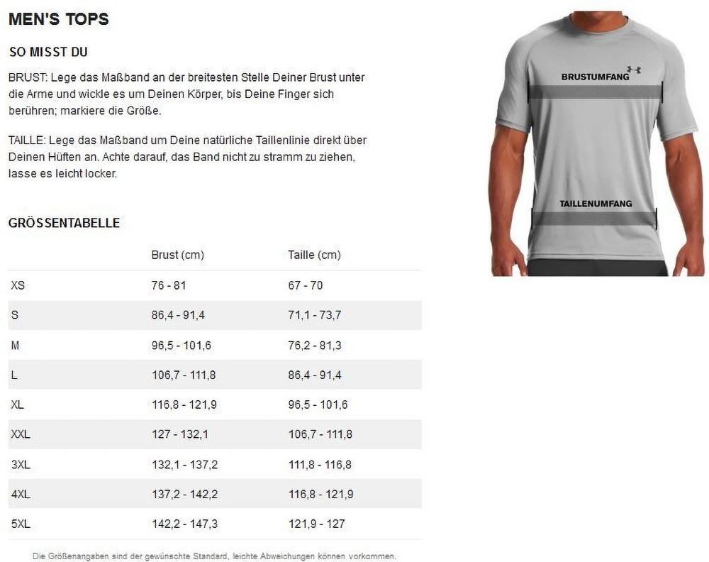 UnderArmourT-ShirtUASportstylemitLogoAufLinkerBrustseiteMarineODGreen-XS