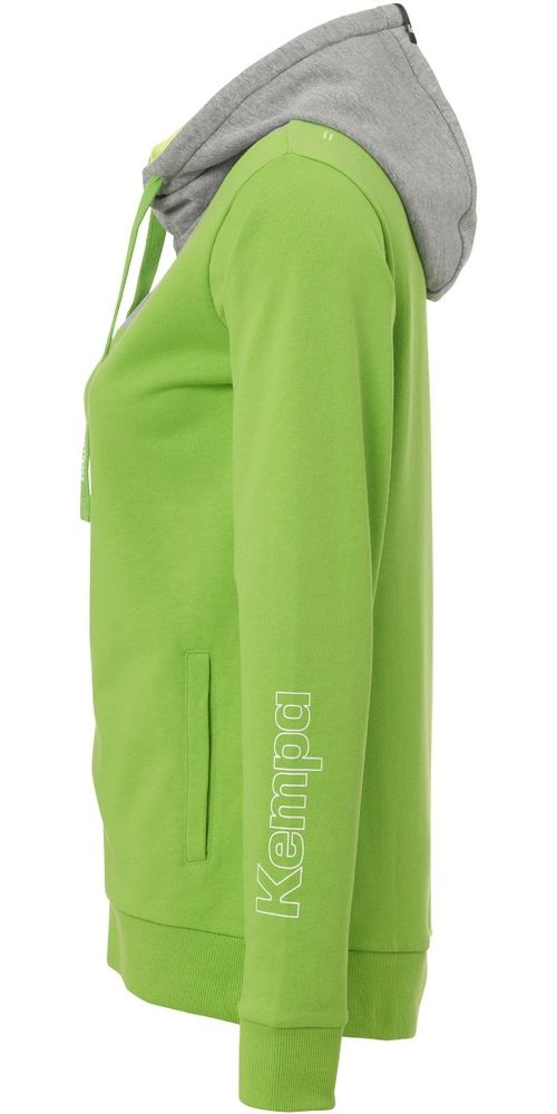 KempaDamenTrainingsjackeCore20KapuzenjackeWomen2002197HopeGrnDarkGrauMelan-XS