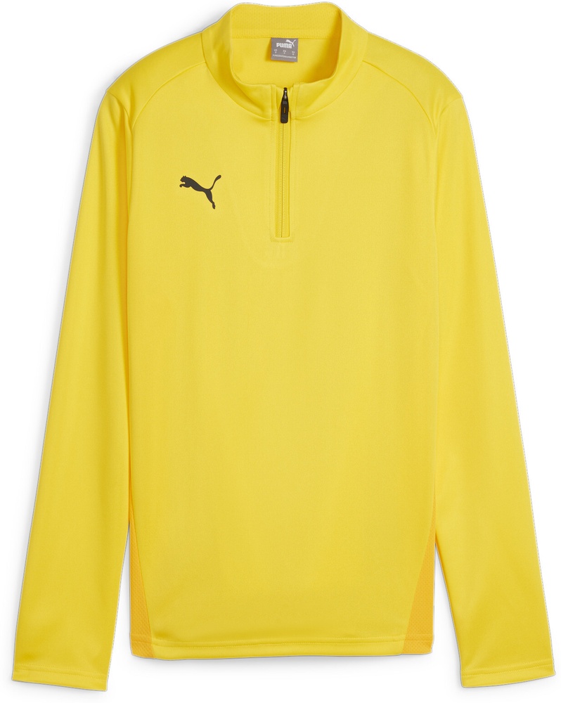 PumaDamenShirtTeamGoalTraining14ZipTopWmn658631FasterYellow-PumaBlack-SportYellow-M