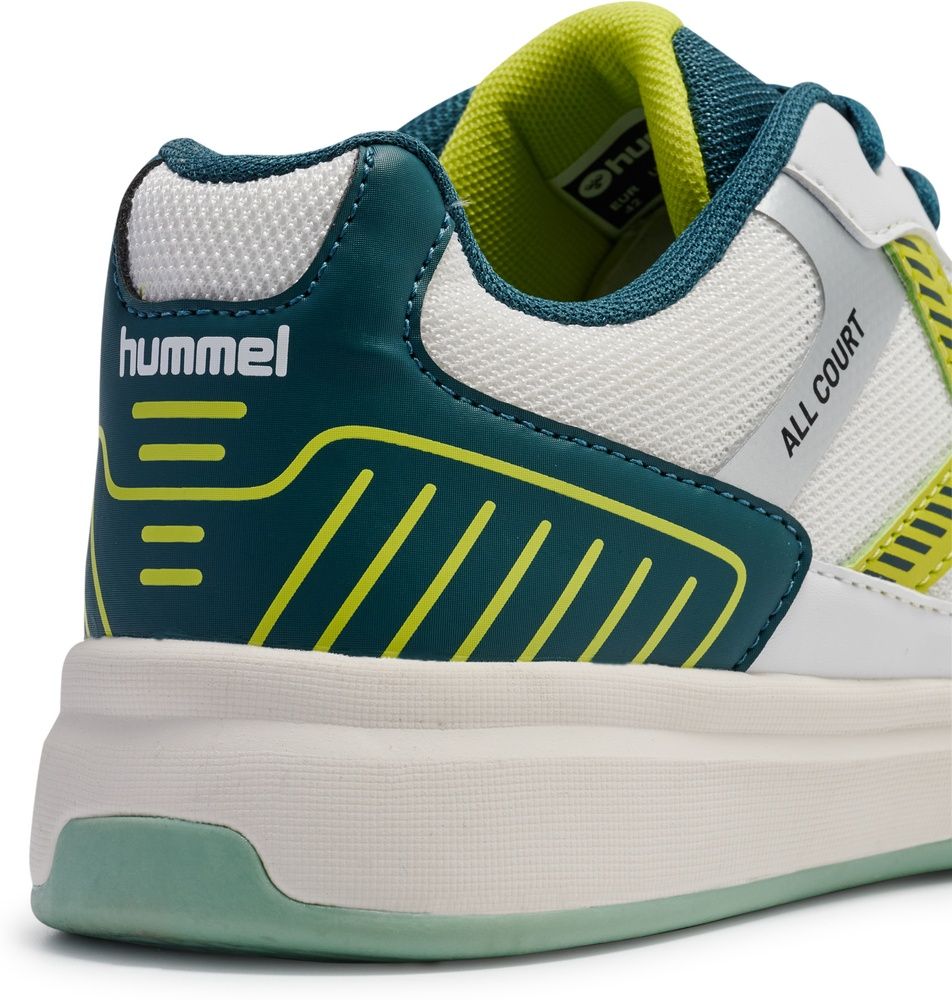 HummelHallenschuhe-HandballAllCourt228237WhiteGreenYellow-36