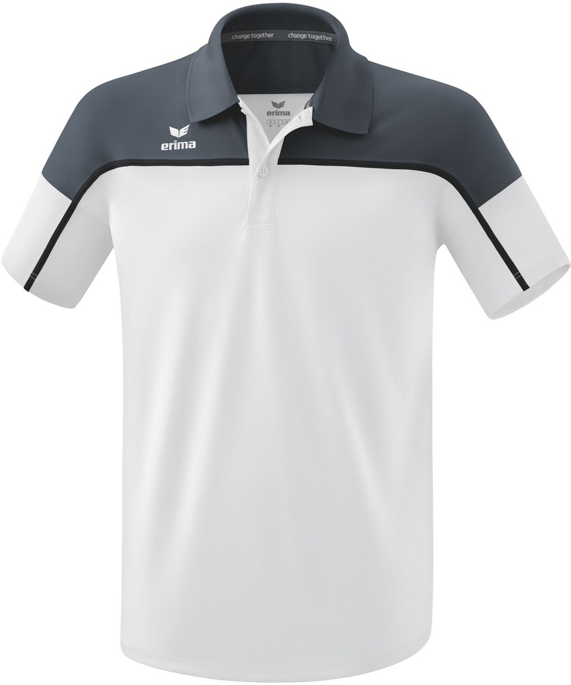 ErimaPoloShirtChangeByErimaPoloshirt23-0007WeiSlateGreySchwarz-S