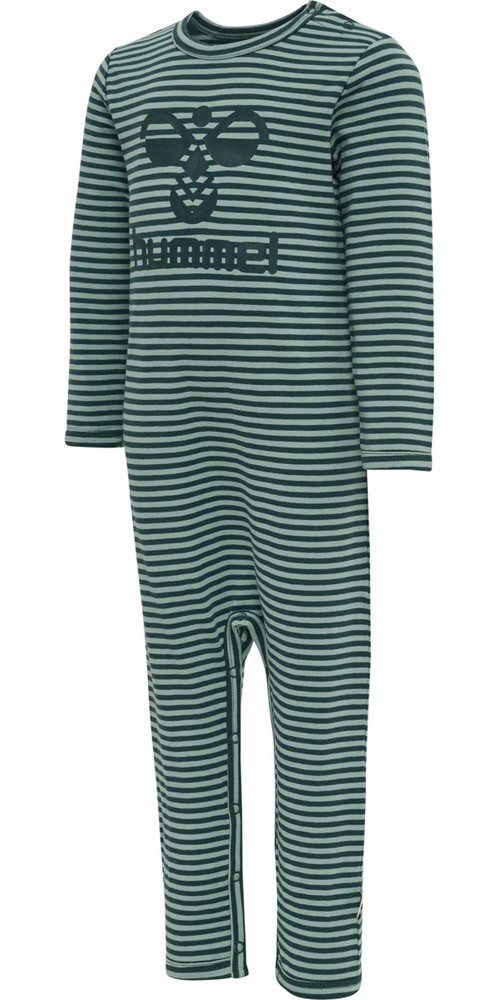 HummelKinderBodysuitLangarmHmlmulleBodysuitDeepTeal-56