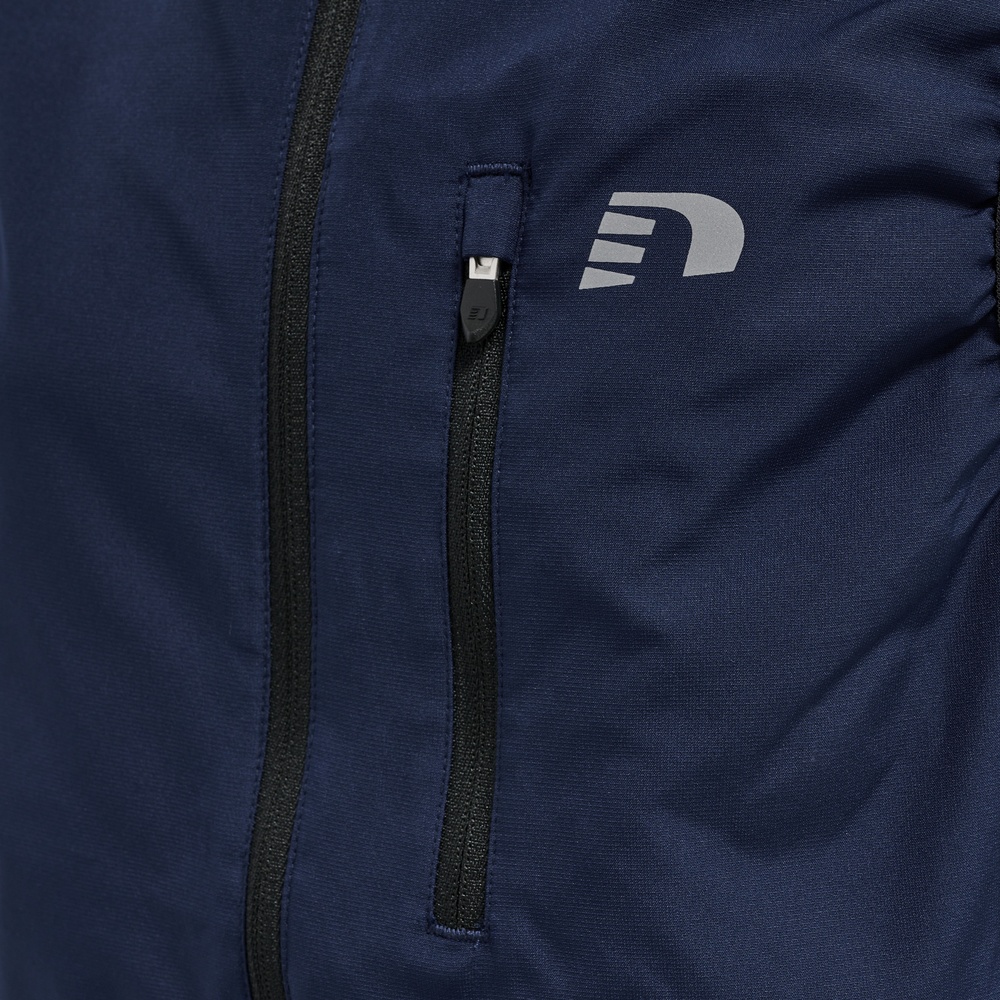 NewlineKinderWindbreakerWestenKidsCoreGiletBlackIris-128