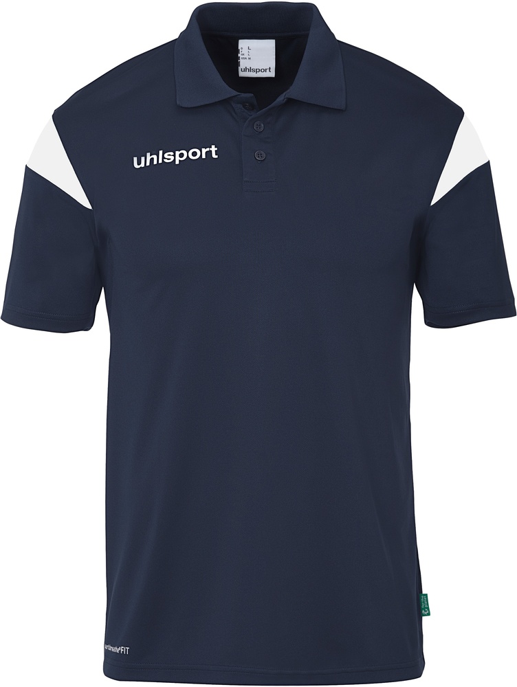 UhlsportKinderSquad27PoloShirt1002259MarineWei-128