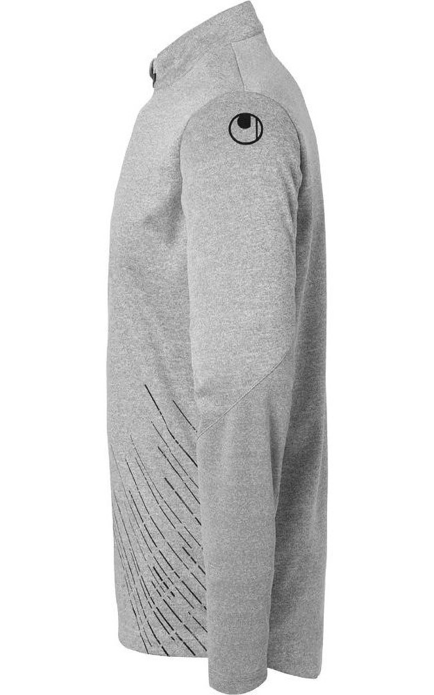 UhlsportKinderTrainingsjackeScore2614ZipTop1002246DarkGrauMelangeSchwarz-116