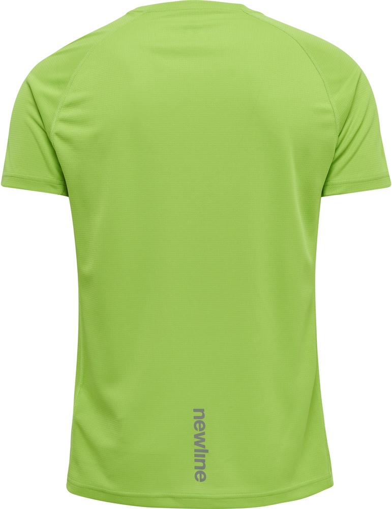 NewlineT-ShirtTopMenSCoreRunningT-ShirtSSGreenFlash-XXL