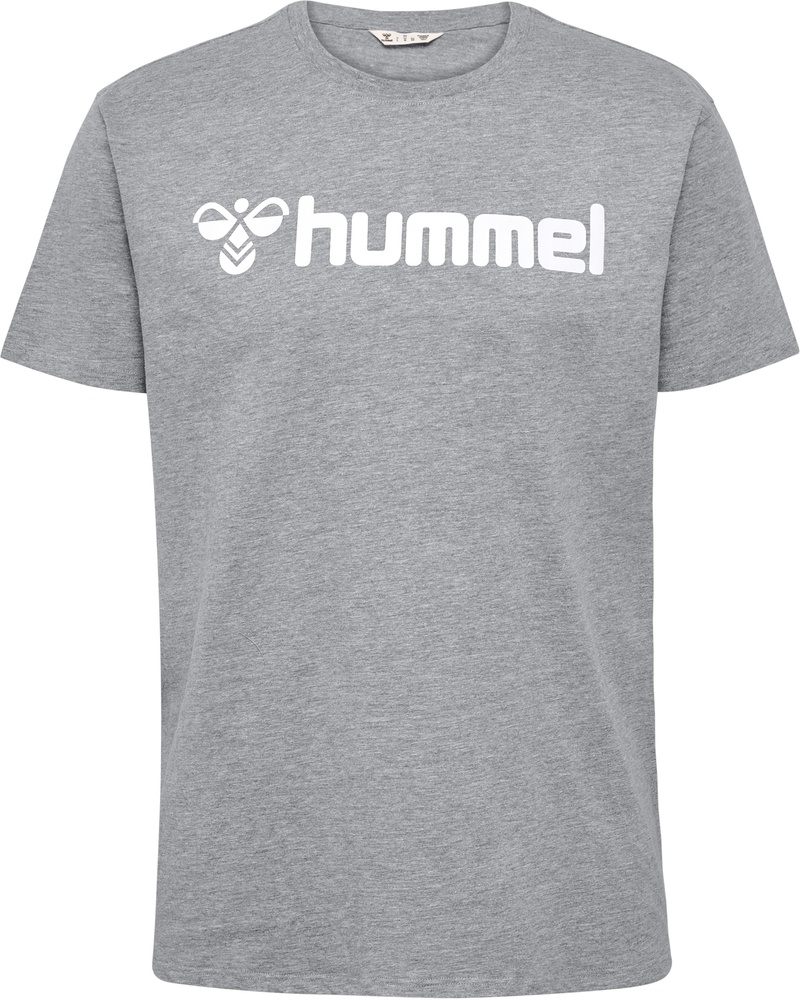 HummelT-ShirtTopHmlgo20LogoT-ShirtSSGreyMelange-XXL