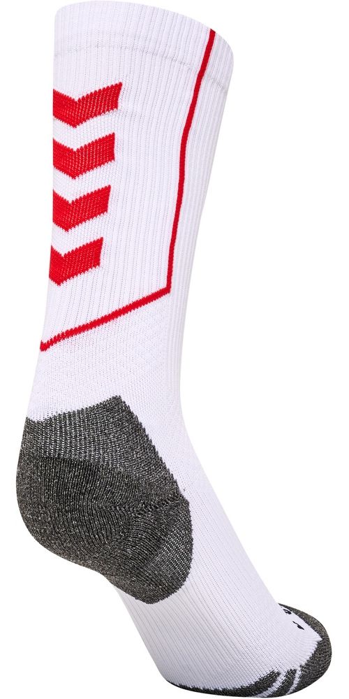 HummelSockenHmlproTrainingSocksLowWhiteTrueRed-27-30