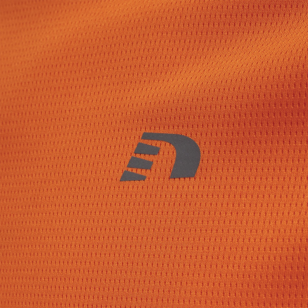NewlineT-ShirtTopMenSCoreRunningT-ShirtSSOrangeTiger-XXL