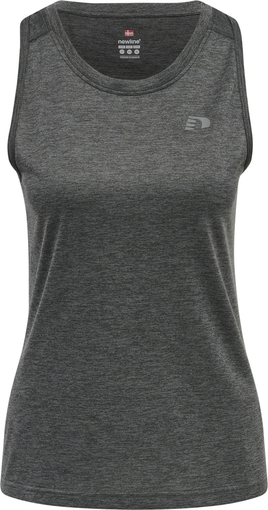 NewlineDamenT-ShirtWomenRunningSingletForgedIronMelange-XXL