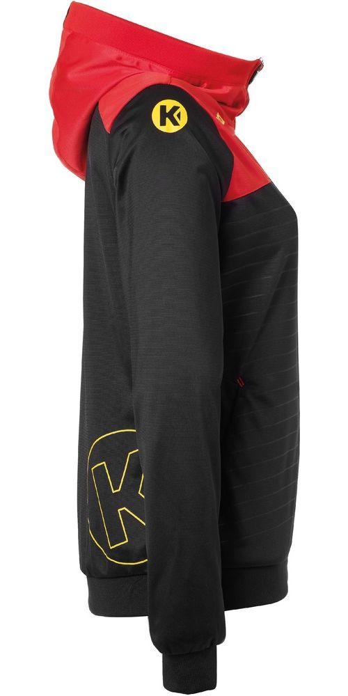 KempaDamenTrainingsjackeEmotion20KapuzenjackeWomen2002257SchwarzRotGelb-XS