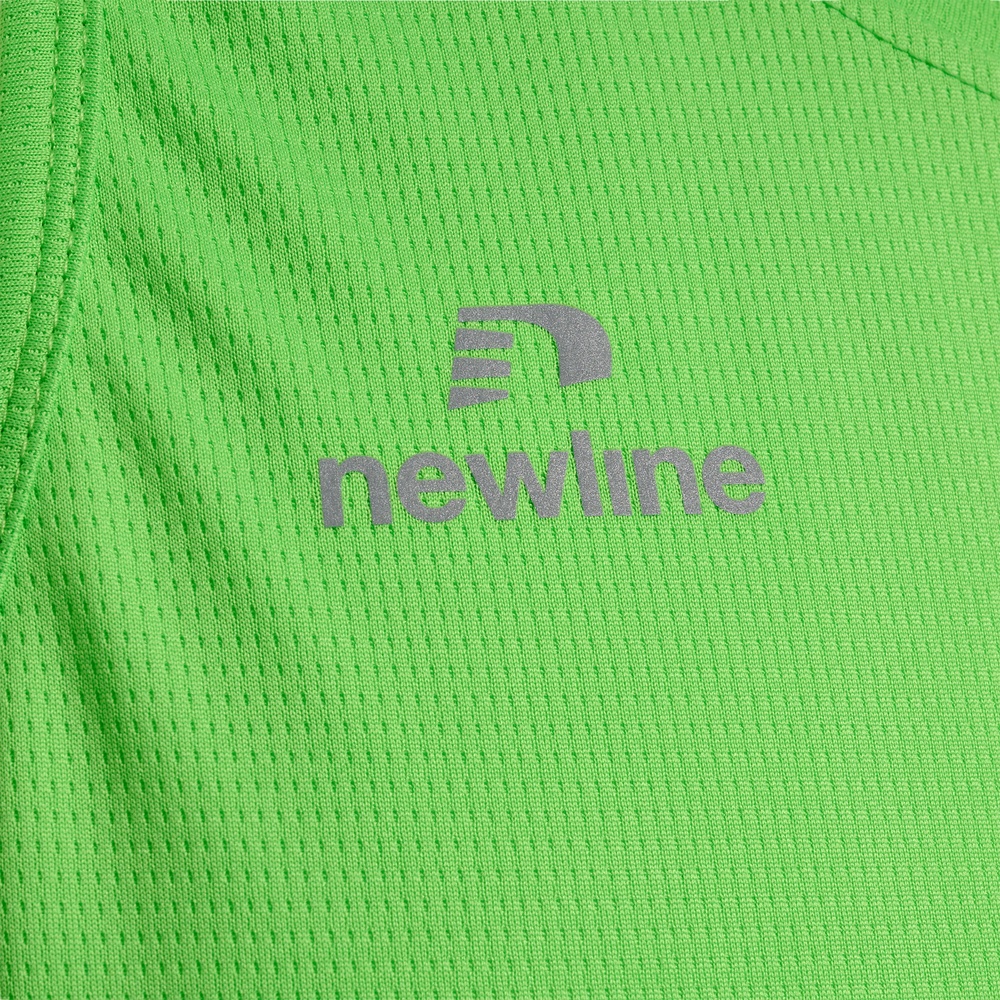 NewlineT-ShirtTopMenSAthleticRunningSingletGreenFlash-XXL