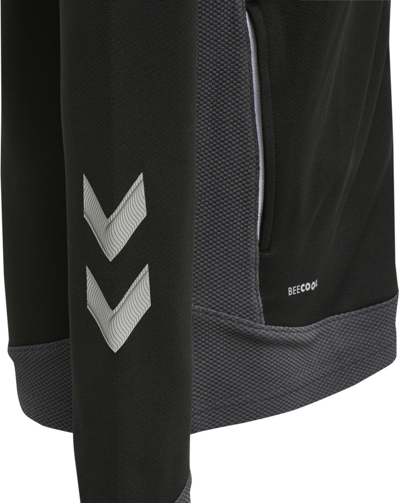 HummelDamenZipJackeHmlLeadWomenPolyZipJacketBlack-XXL