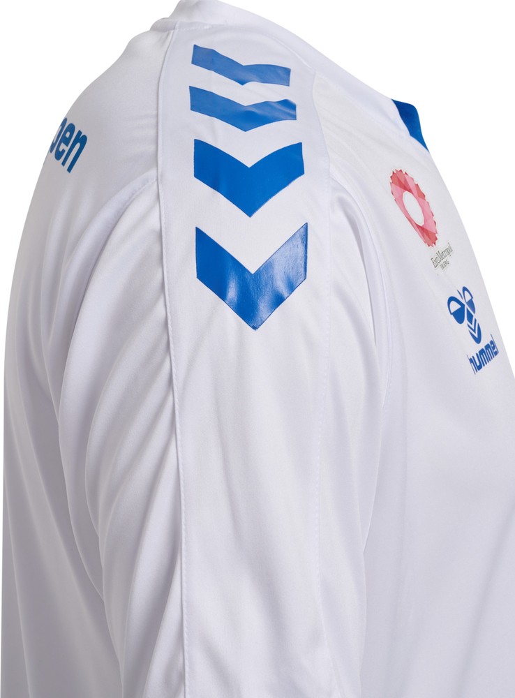 HummelTrikotKurzarmHmlcoreXkPolyJerseySSWhiteTrueBlue-XXL