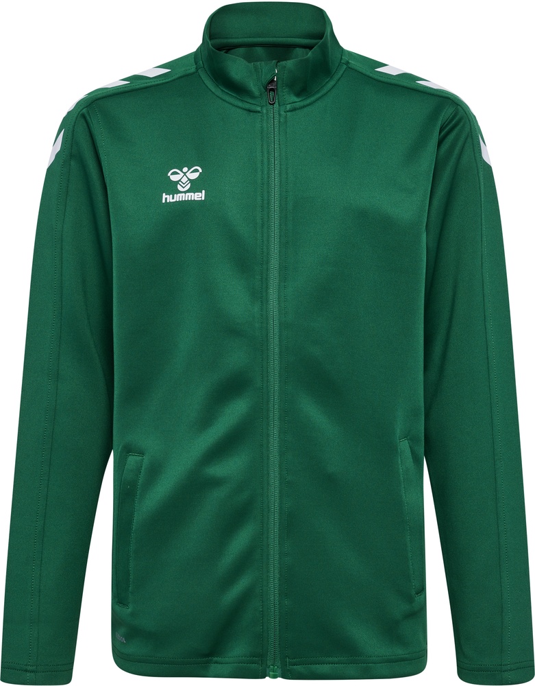 HummelKinderTrainingsjackeHmlcoreXkPolyZipSweatKidsEvergreen-116