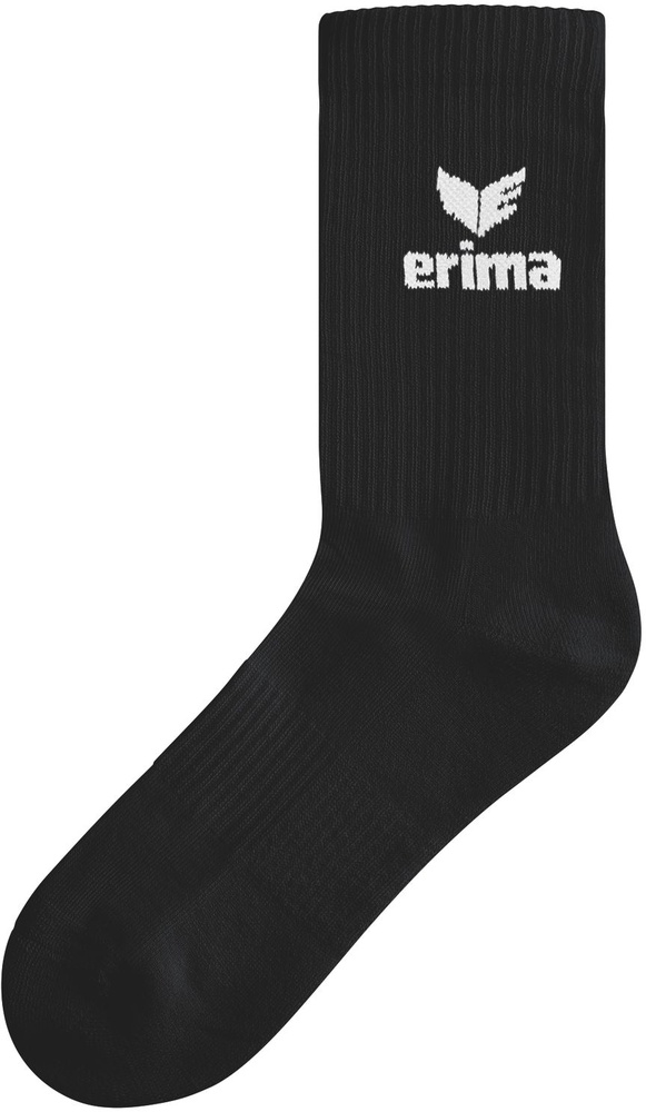 ErimaSockenSportSocks3Pack25-0023Schwarz-31-34