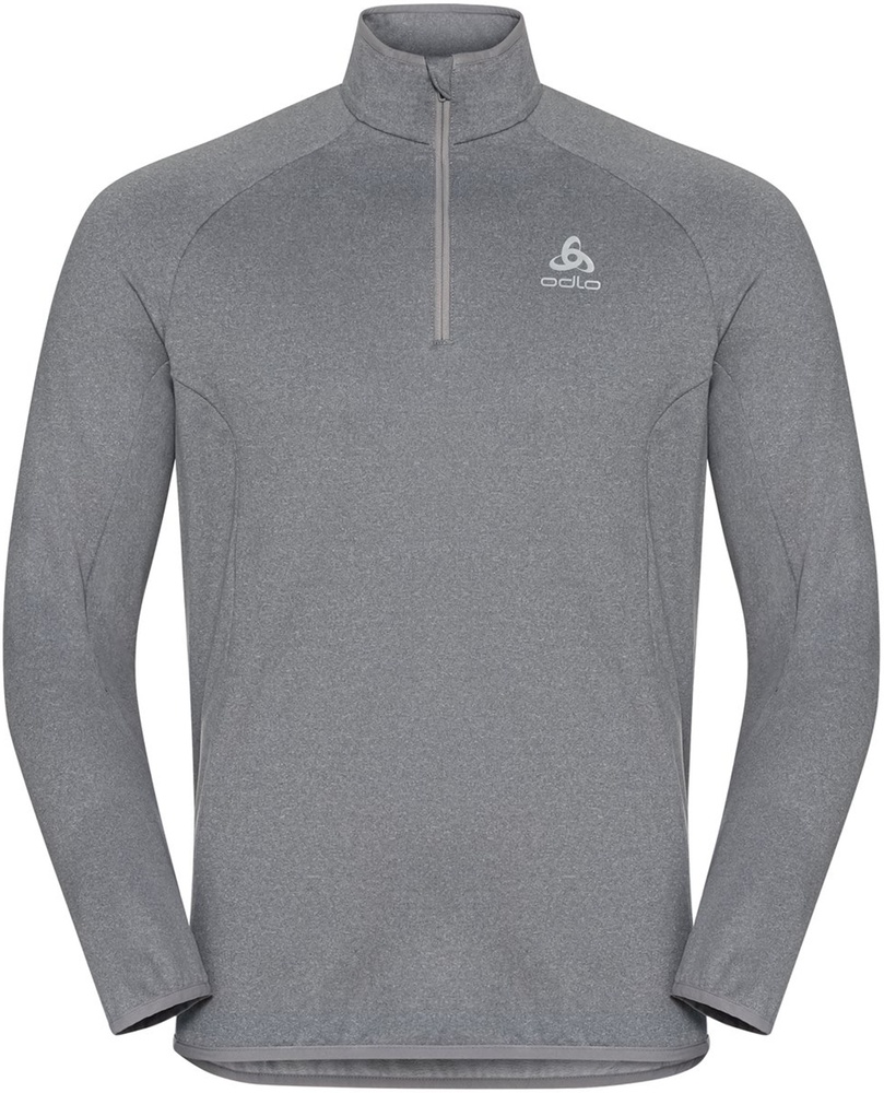OdloMidLayer12ZipBerraLight541792GreyMelange-L