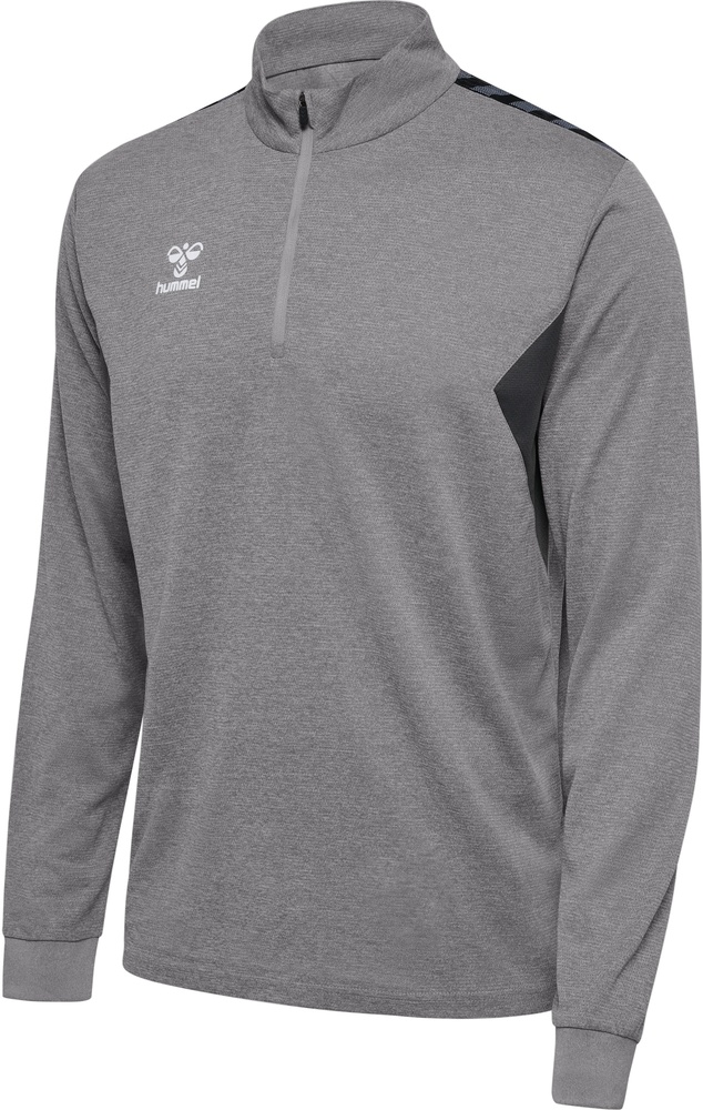 HummelTrainingsjackeHmlauthenticHalfZipSweatGreyMelange-XXL