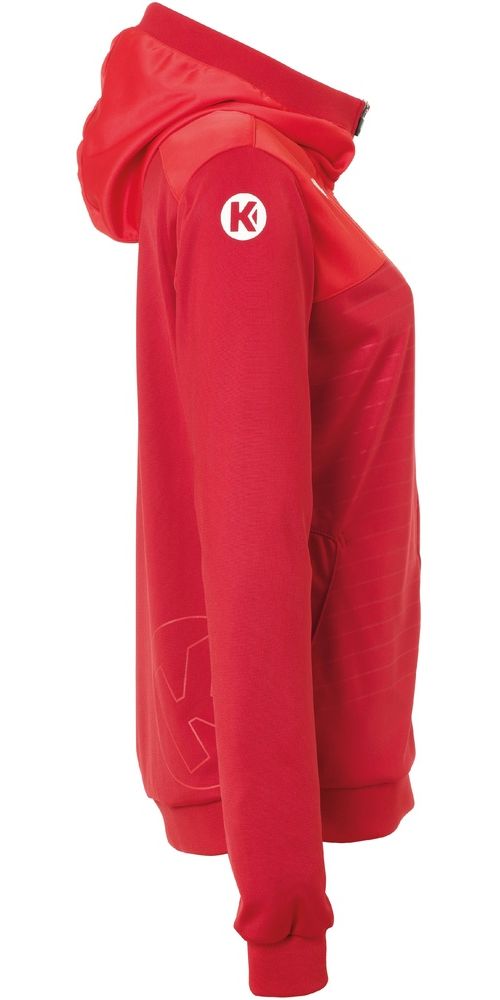 KempaDamenTrainingsjackeEmotion20KapuzenjackeWomen2002257ChilirotRot-XS