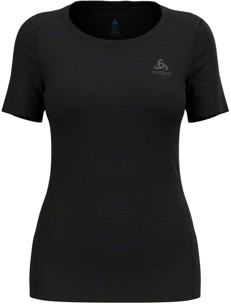 OdloDamenTanktopBlTopCrewNeckSSMerino200111701