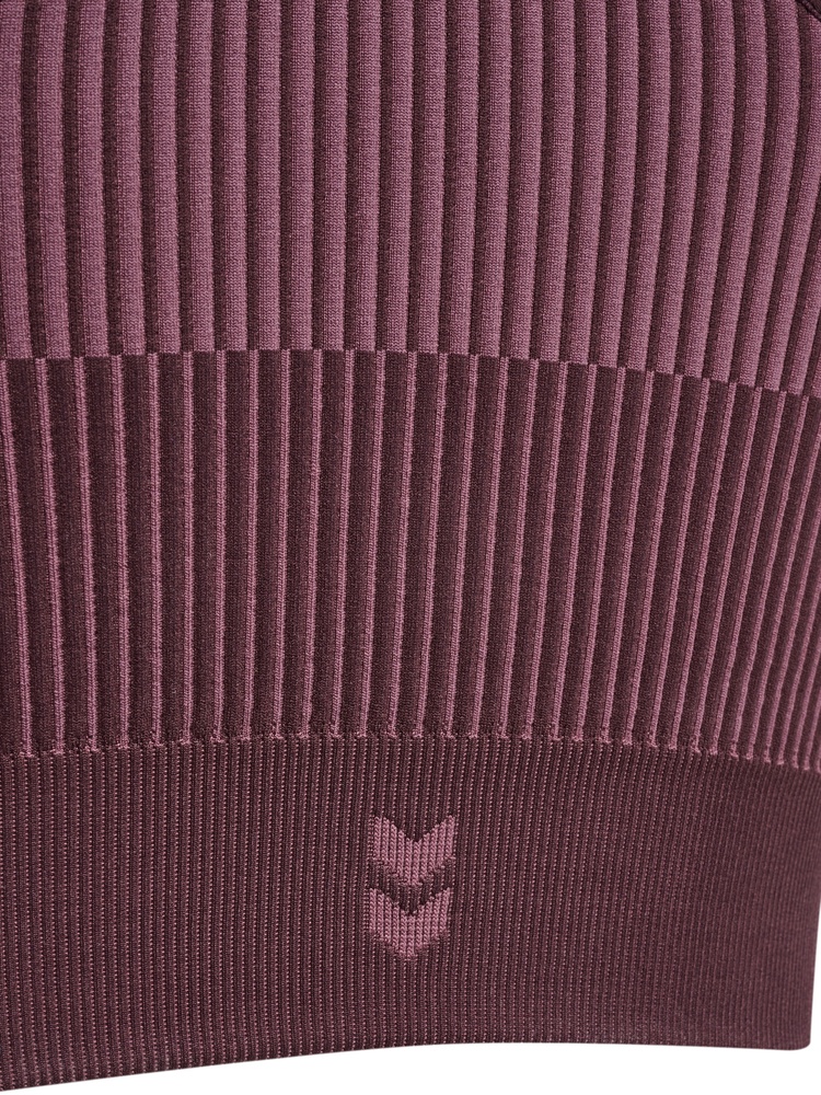 HummelDamenUnterwscheYogaSeamlessWCropTop230427Fudge-L