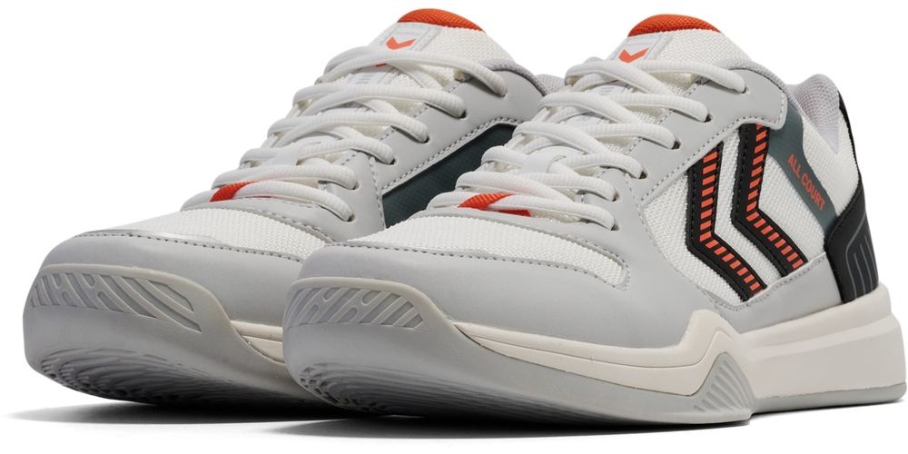 HummelHallenschuhe-HandballAllCourt228237WhiteBlackRed-36