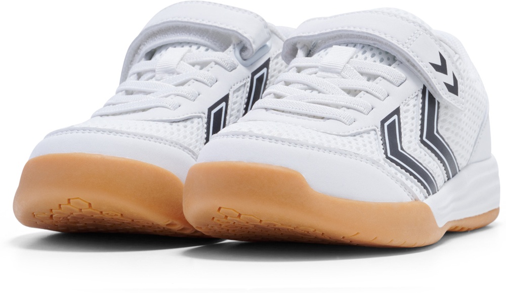 HummelKinderSneakerslowMultiplayFlexVcJrWhiteBlack-26