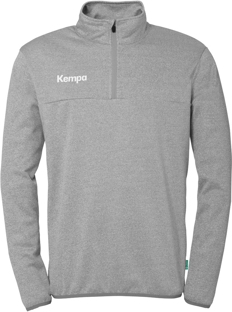 KempaKinderTrainingsjacke14ZipTop2002352DarkGrauMelange-116