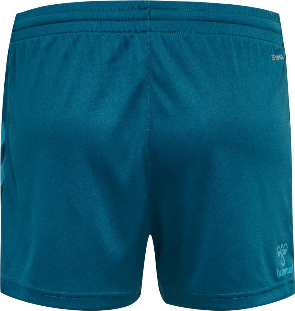 HummelDamenShortsHmlcoreXkPolyShortsWomanBlueCoral-XXL