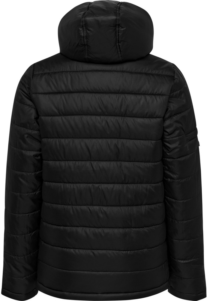 HummelKinderJackeHmlnorthQuiltedHoodJacketKidsBlackAsphalt-116