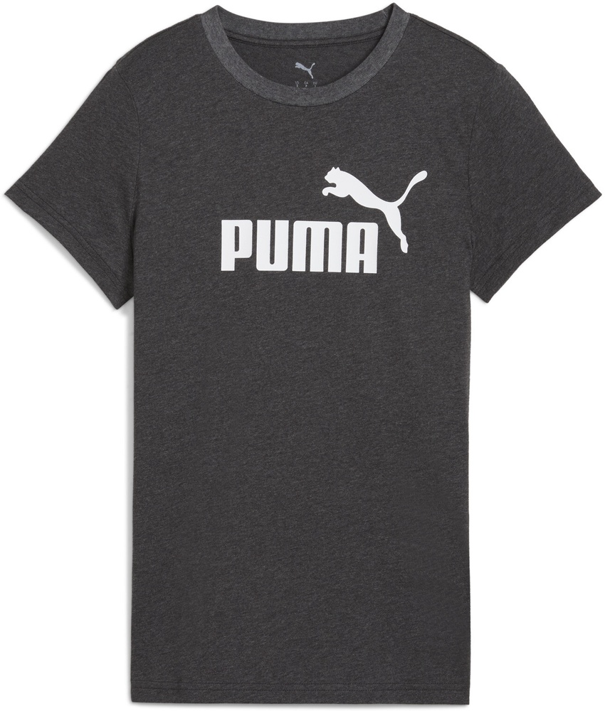 PumaDamenShirtESSNo1LogoTee682370DarkGrayHeather-XXS