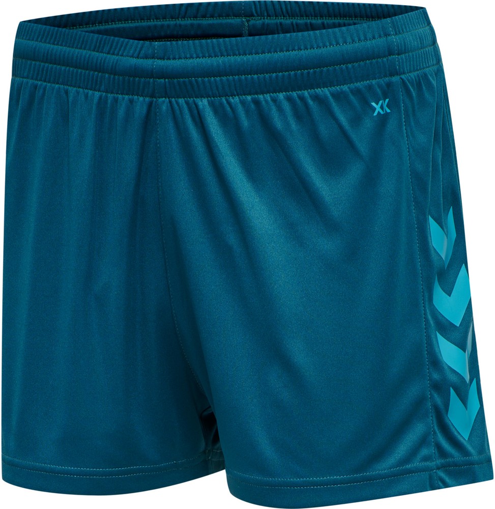 HummelDamenShortsHmlcoreXkPolyShortsWomanBlueCoral-XXL