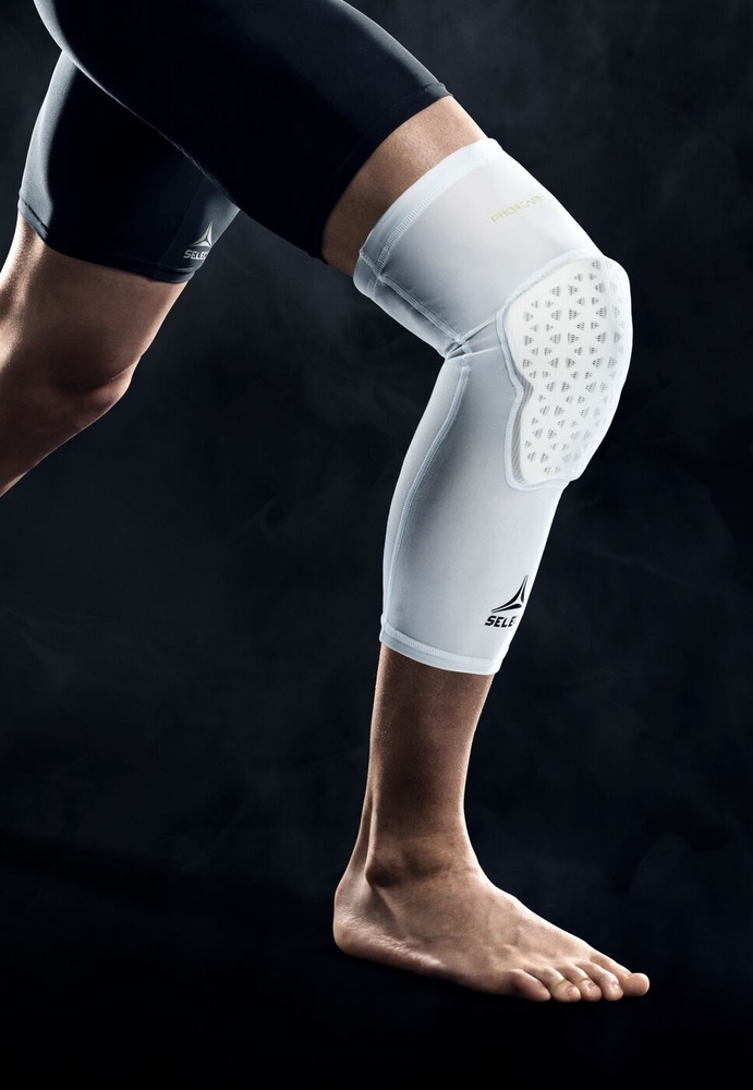 SelectKompressionsbandageKnieLangV23710022Weiss-XS