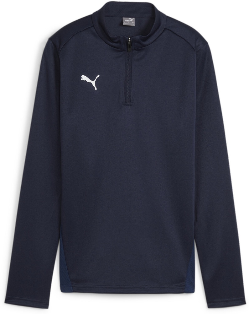 PumaDamenShirtTeamGoalTraining14ZipTopWmn658631PumaNavy-PumaWhite-PersianBlue-M