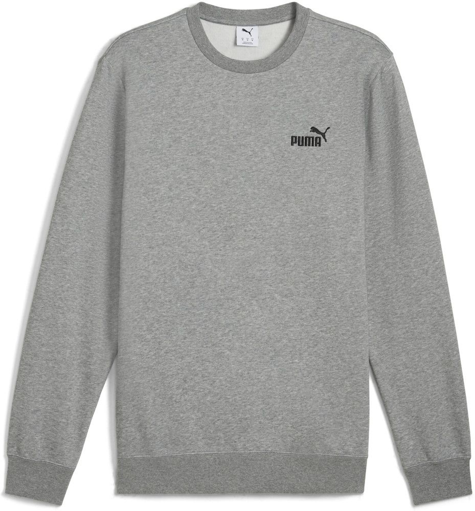 PumaCrewSweatshirtESSSmallNo1LogoCrewFL682562MediumGrayHeather-4XL
