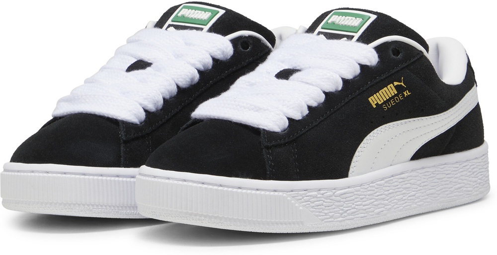 PumaKinderSportschuheSuedeXl396577Black-PumaWhite-375