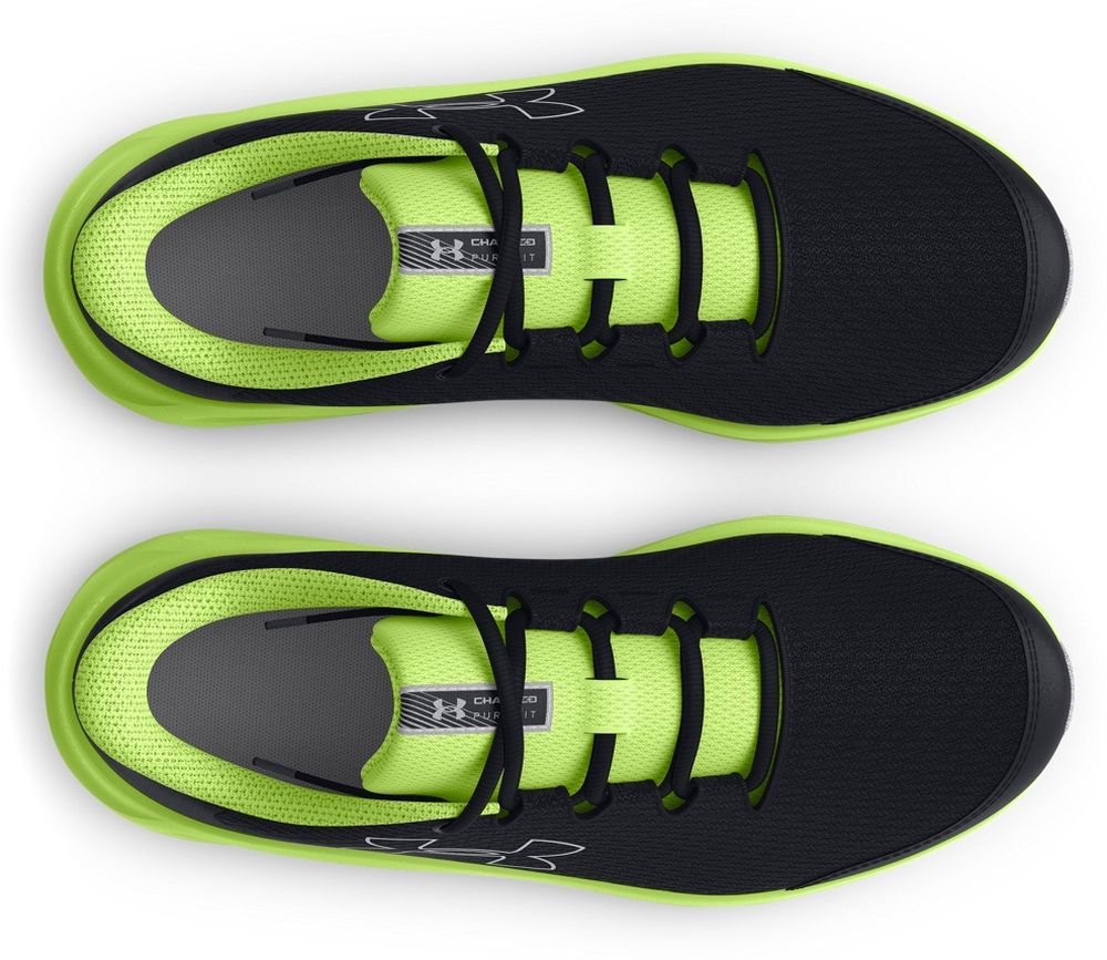 UnderArmourKinderSneakerUaBgsChargedPursuit3BlBlack001-355US35