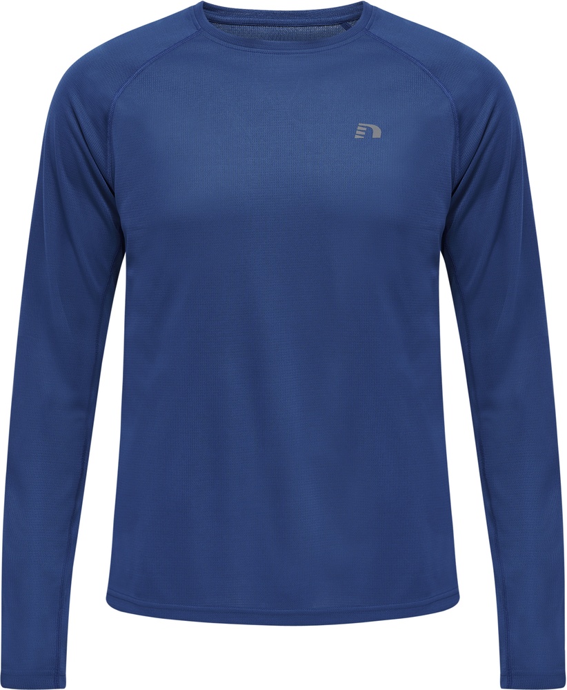 NewlineT-ShirtTopMenSCoreRunningT-ShirtLSTrueBlue-XXL