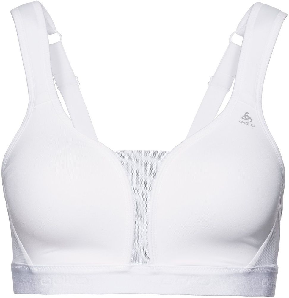 OdloDamenSportsBraPaddedHigh13071BWhite-70B