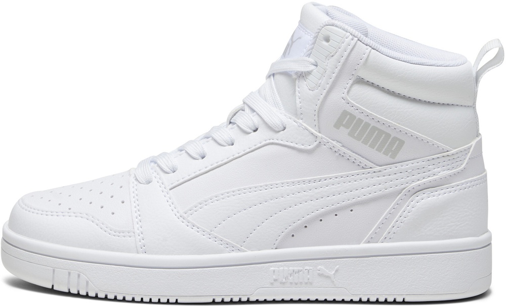 PumaKinderSchuheMidReboundV6MidJr393831PumaWhite-CoolLightGray-38