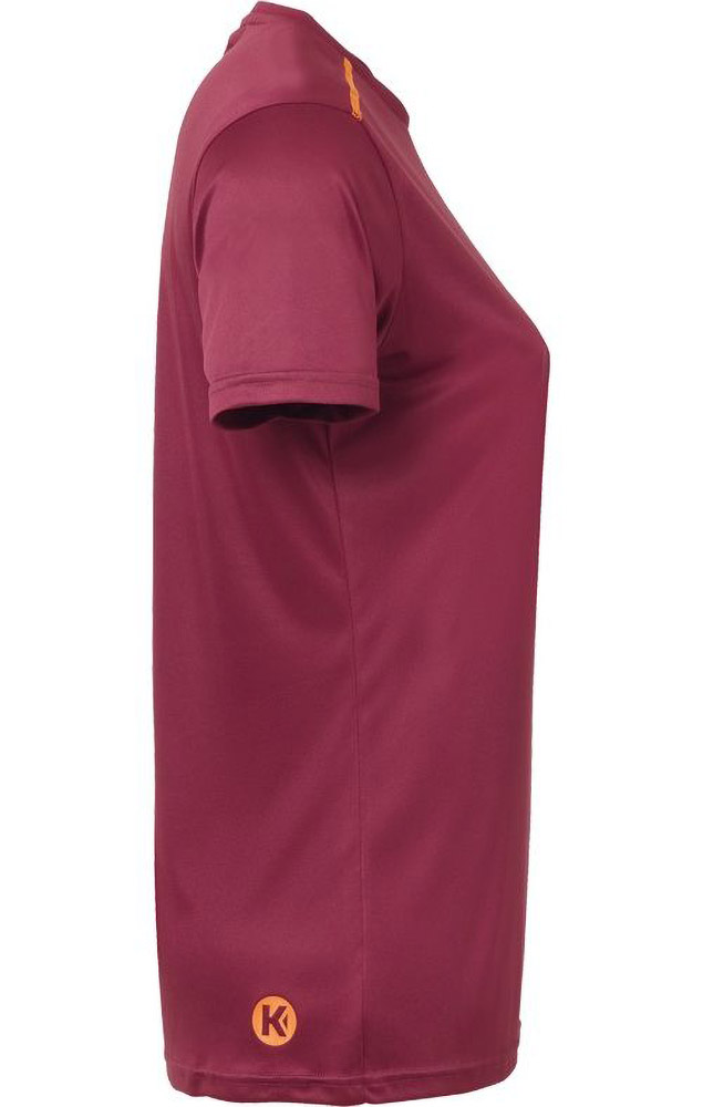 KempaSportshirtPolyShirtWomen2002350DeepRot-XS