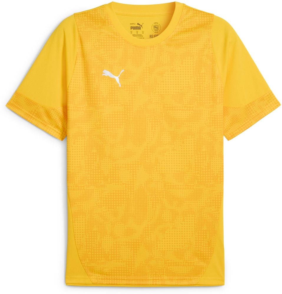 PumaTeamCUPTrainingJersey659167FasterYellow-PumaSilver-YellowSizzle-XXL