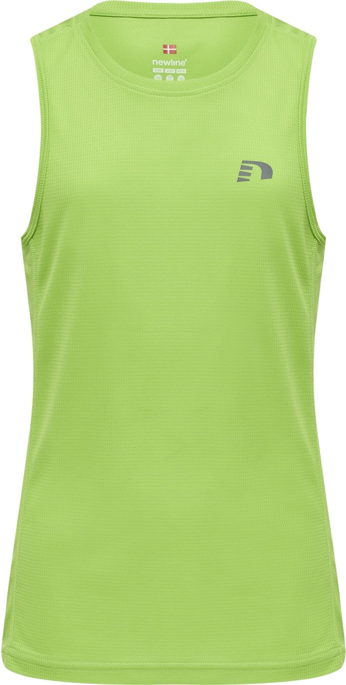 NewlineKinderT-ShirtTopKidsCoreRunningSingletGreenFlash-128