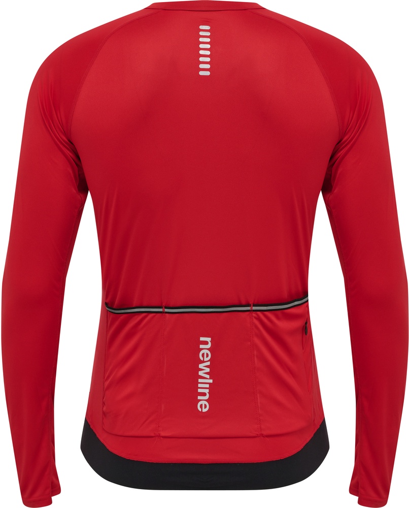 NewlineLangarmtrikotMensCoreBikeLSJerseyTangoRed-XXL