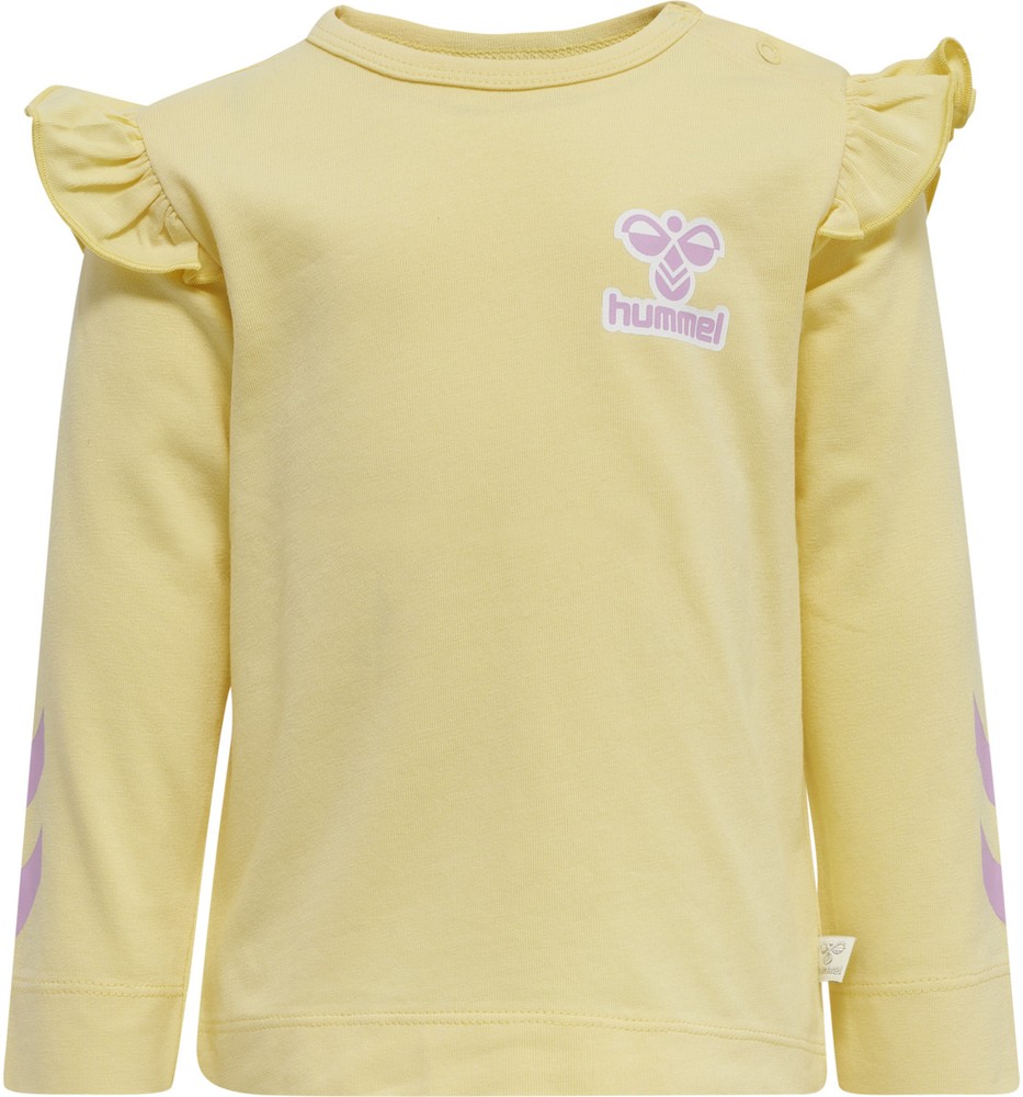 HummelKinderLongsleeveMirabelT-ShirtLSPaleBanana