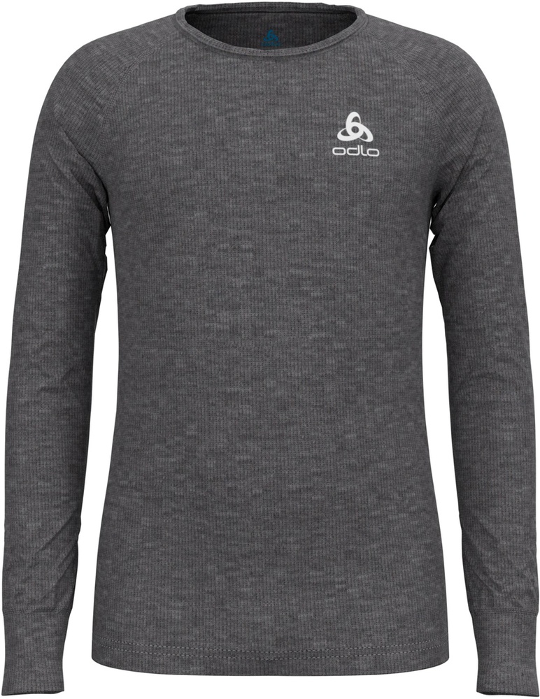 OdloKinderBlTopCrewNeckLong-SleeveActiveWarmEco159229OdloSteelGreyMelange-104