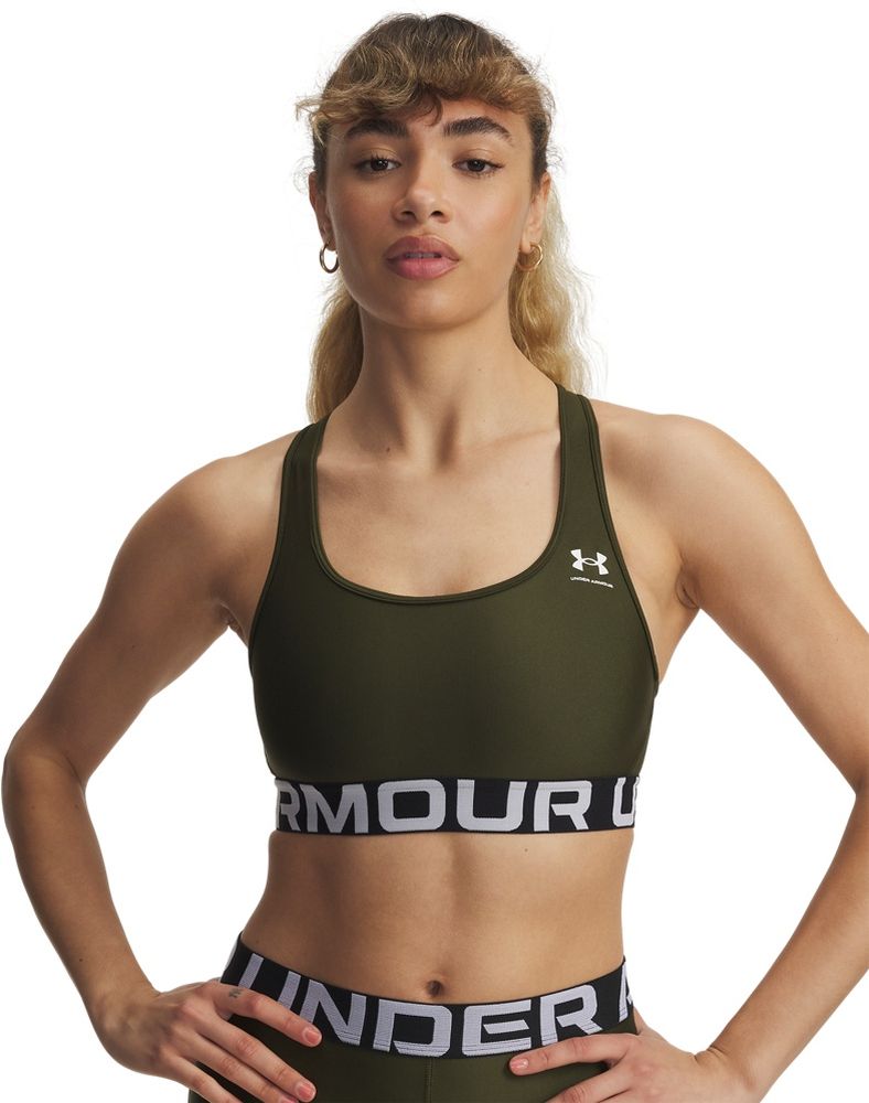 UnderArmourDamenSport-BHHeatgearMidBranded1383544Green308-LUSLG