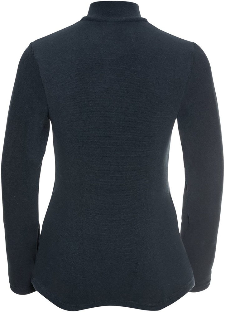 OdloDamenMidlayer12ZipRoy542331DarkSapphire-Black-Stripes-L