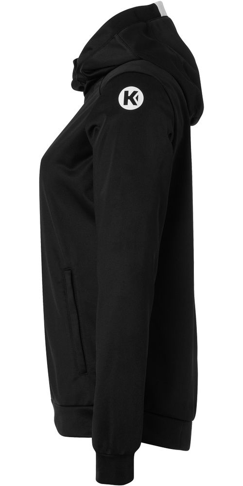 KempaDamenTrainingsjackePlayerKapuzenjackeWomen2003627SchwarzWei-XS