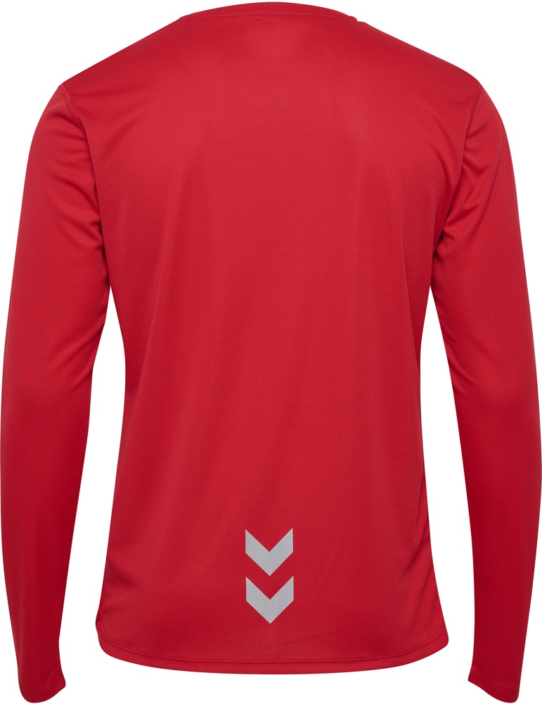 HummelT-ShirtTopHmlrunJerseyLSTangoRed-XXL